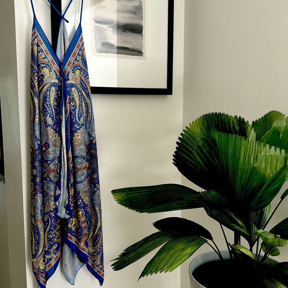 Zara Scarf Print dress